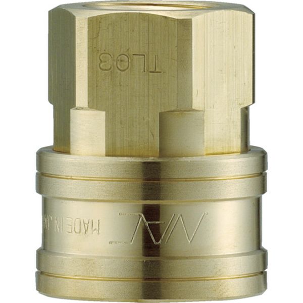 【メーカー在庫あり】 長堀工業(株) ナック クイックカップリング TL型 真鍮製 オネジ取付用 CTL02SF2 HD