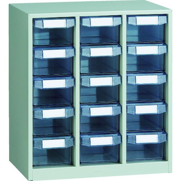 【メーカー在庫あり】 D35 トラスコ中山(株) TRUSCO パーツケース バンラックケースD型 3列5段 D-35 HD店