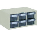 【メーカー在庫あり】 D600 トラスコ中山(株) TRUSCO マスターBOX 342X241XH168 引出3列2段 D-600 HD店(4)
