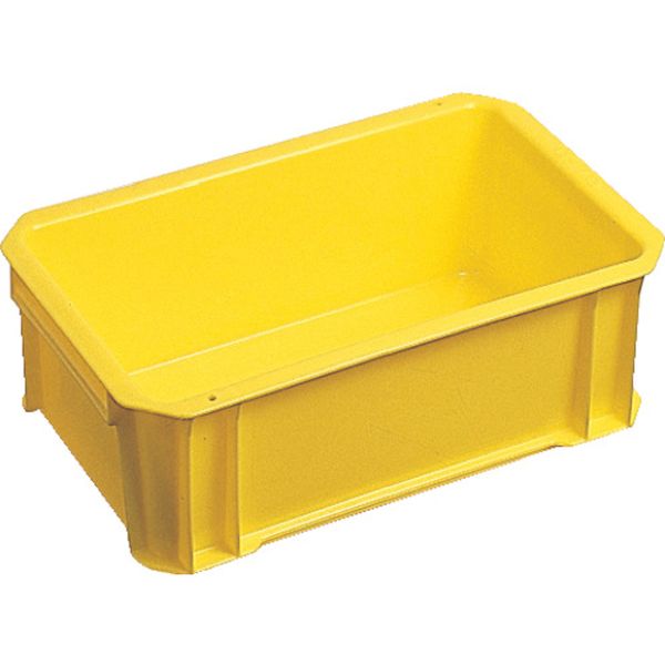 【メーカー在庫あり】 DA3 DA型コンテナボックス型 外寸：W264×D165×H95 イエロー 黄 DA-3 HD店