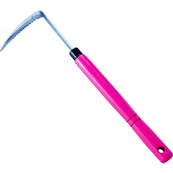 【メーカー在庫あり】 (株)ドウカン ドウカン 草削 コンコン鎌 ピンク 長柄 DK695 HD店