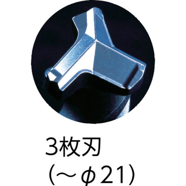 【メーカー在庫あり】 (株)ミヤナガ ミヤナガ デルタゴンビットSDSプラス ロングサイズ Φ8.0×316mm DLSDS08031 HD店