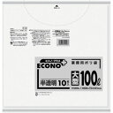 【メーカー在庫あり】 E02 日本サニパック(株) サニパック エコノプラス大型100L半透明 10枚 E-02 HD店