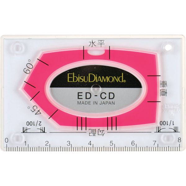 【メーカー在庫あり】 EDCDR (株)エビス エビスダイヤモンド カードレベル・レッド ED-CDR HD店