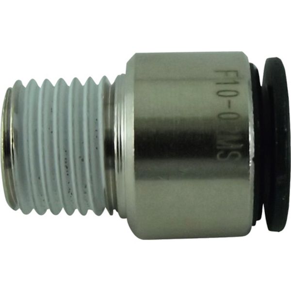 ・PBT樹脂を採用し、スパッタ等の延焼事故を防止。・空気圧汎用型継手では初の軽量化を実現。・適合チューブ外径D(mm)：10・接続口径：R1/4・使用圧力：1MPa(空気)、0.3MPa(水)・使用流体：空気、水・流体温度(℃)：-5〜60...