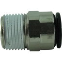 【メーカー在庫あり】 F1003M 千代田通商(株) チヨダ ファイブメイルコネクタ 10mm・R3/8 F10-03M HD店
