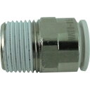 【メーカー在庫あり】 F1003MW 千代田通商(株) チヨダ ファイブメイルコネクタ W(白)10mm・R3/8 F10-03MW HD店