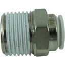 【メーカー在庫あり】 F1004MW 千代田通商(株) チヨダ ファイブメイルコネクタ W(白)10mm・R1/2 F10-04MW HD店