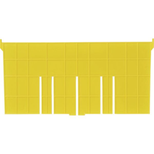 【メーカー在庫あり】 F17L DICプラスチック(株) DIC F型コンテナF-17用長手用仕切板 外寸：365×183 黄 F-17L HD店