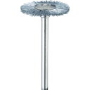【メーカー在庫あり】 ミニター(株) ミニモ 金属ブラシ ホイール スチール φ25 (10本入) FC4016 HD店