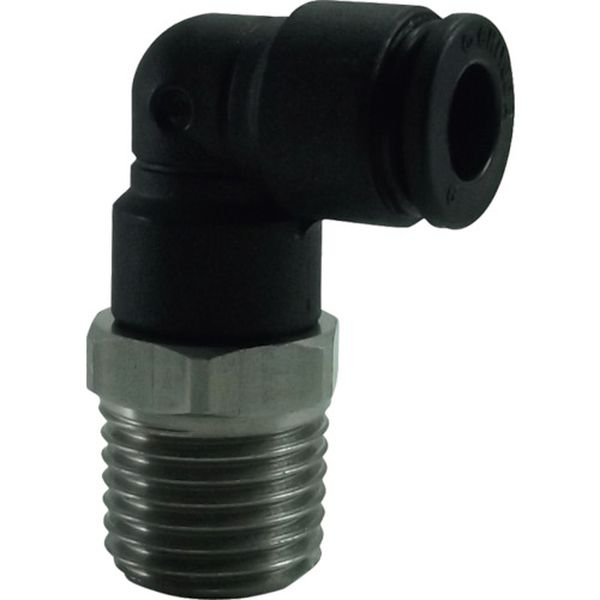 【メーカー在庫あり】 FS602ML 千代田通商(株) チヨダ ファイブSUSメイルエルボ 6mm・R1/4 FS6-02ML HD店