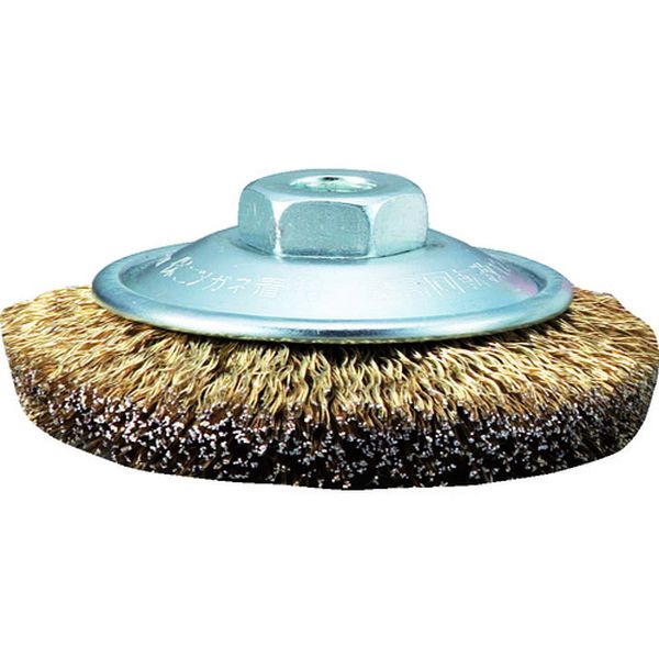 【メーカー在庫あり】 GBB85 トラスコ中山(株) TRUSCO 電動工具用ベベルブラシ Φ85 真鍮メッキ 線径0.27 GBB-85 HD店