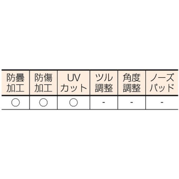 【メーカー在庫あり】 トラスコ中山(株) TRUSCO 二眼型セーフティグラス プラスチックフレームタイプ GS-404 HD 2