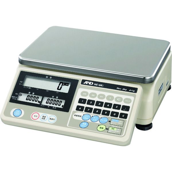 【メーカー在庫あり】 (株)エー・アンド・デイ A＆D カウンティングスケール ひょう量6kg HC6KI HD店