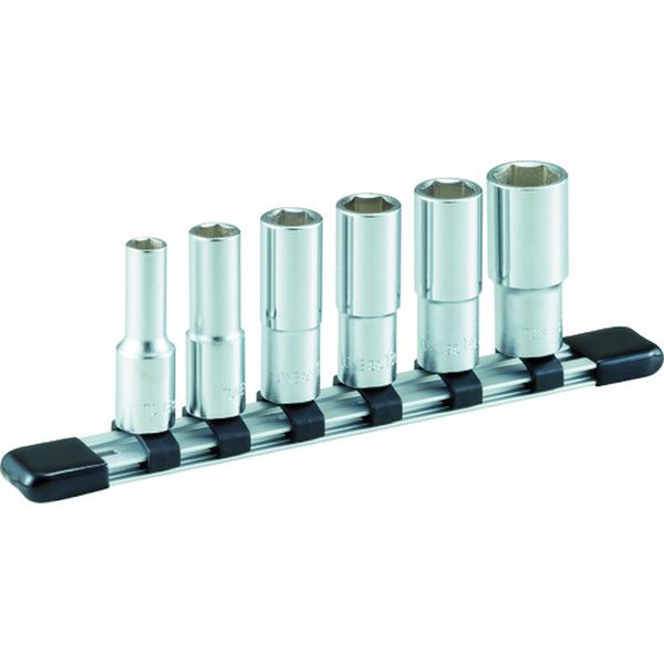 【メーカー在庫あり】 TONE(株) TONE ディープソケットセット(6角・ホルダー付) 6pcs HSL306 HD店