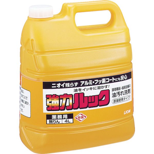 【メーカー在庫あり】 ライオン(株) ライオン 業務用強力ルック4L JSRG4M HD店