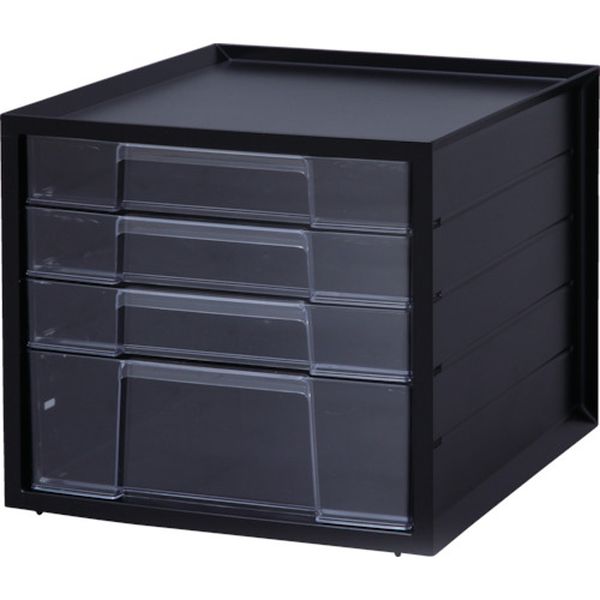 【メーカー在庫あり】 LCJ4DBK アイリスオーヤマ(株) IRIS 227598 レターケース 4...