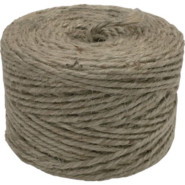 【メーカー在庫あり】 M126 (株)ユタカメイク ユタカメイク 荷造り紐 ジュート麻 14番 3本撚×55m 100g M-126 HD店