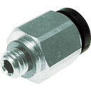 【メーカー在庫あり】 M601M 千代田通商(株) チヨダ チューブ継手 ミニメイルコネクター 6mm・R1/8 M6-01M HD店