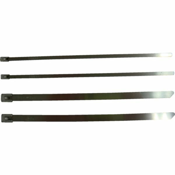 【メーカー在庫あり】 MLTタイプ 自動ロック式ステンレススチールバンド SUS304 幅6.4mm 長さ201mm 50..