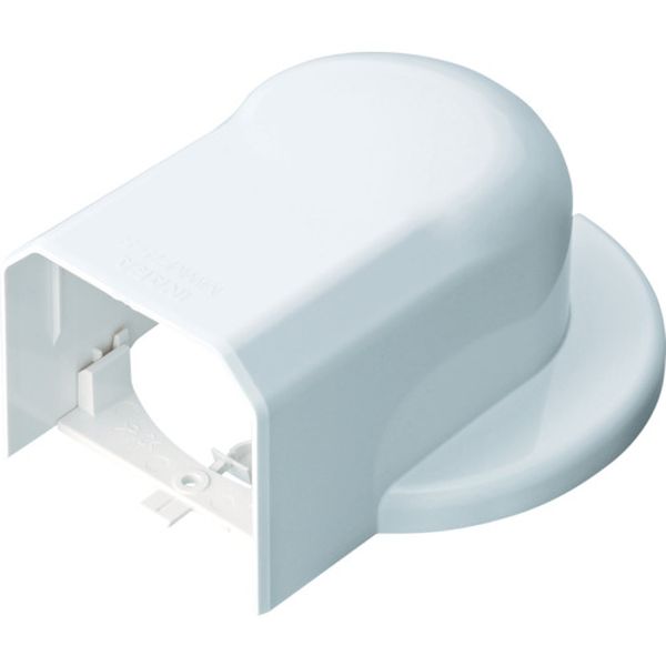 【メーカー在庫あり】 MWM75LW ウォールコーナーAC用 ホワイト 適合エアコンキャップツバ外径φ136以下 MWM-75-L-W HD店