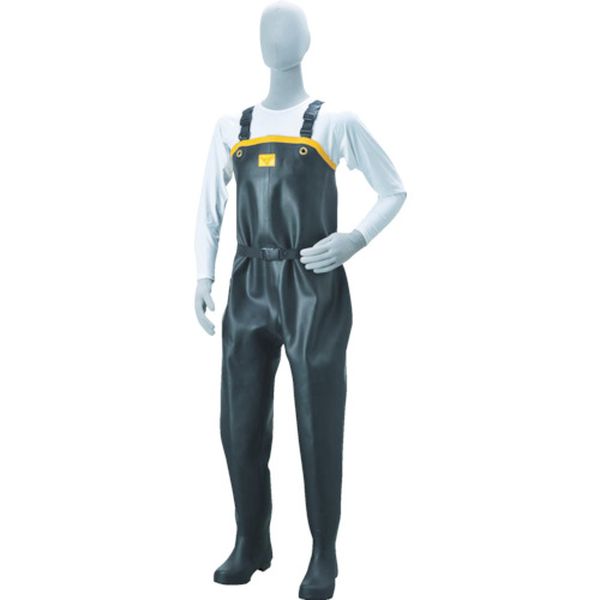 【メーカー在庫あり】 ND01028.0 シバタ工業(株) SHIBATA 胴付水中長靴 ND010 28.0CM ND010-28-0 HD店