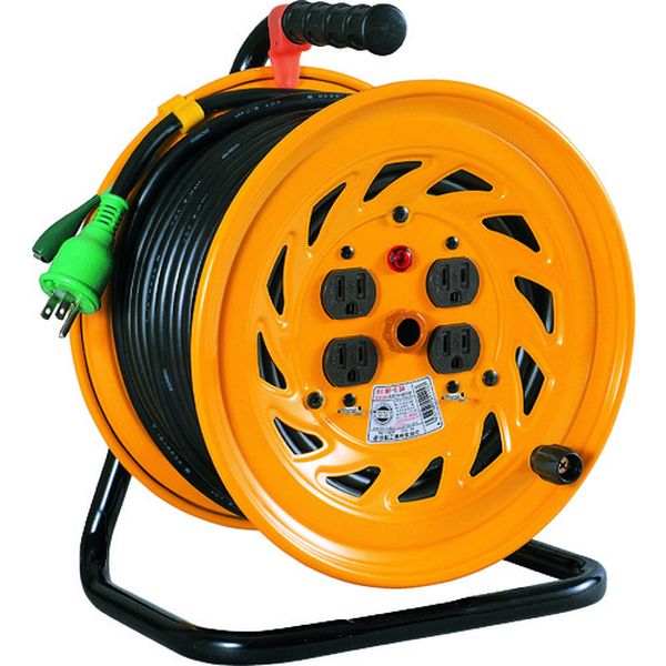 【メーカー在庫あり】 NFE34 日動工業(株) 日動 電工ドラム アース付 30m NF-E34 HD店