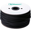 【メーカー在庫あり】 SE12PSCTR0 スーパーネットチューブ(ほつれ防止タイプ) 黒 外径3.0mm 60.96m SE12PSC-TR0 HD店
