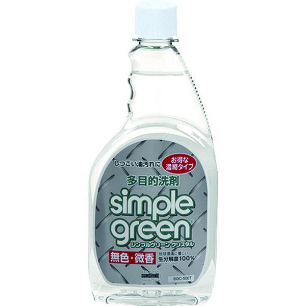 【メーカー在庫あり】 SGC500R ムラテックKDS(株) KDS シンプルグリーンクリスタル500ml詰替 SGC-500R HD店