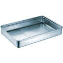 【メーカー在庫あり】 SH553708 スギコ産業(株) スギコ 18-8ステンレス番重バット 大浅型 手無 550x370x80 SH-5537-08 HD店