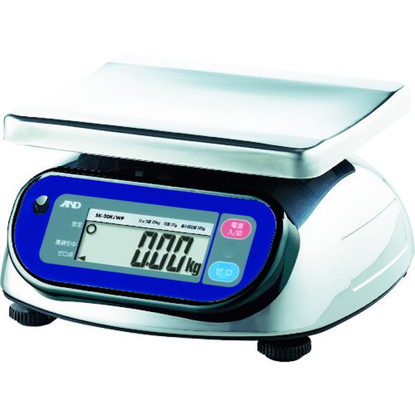 【メーカー在庫あり】 (株)エー・アンド・デイ A＆D 防塵防水デジタルはかり(検定付) ひょう量20kg SK2..