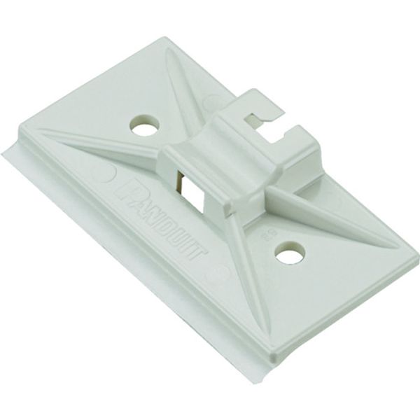 【メーカー在庫あり】 SMSAC マウントベース型 結束バンドスナップイン固定具 シロ 100個入 SMS-A-C HD店