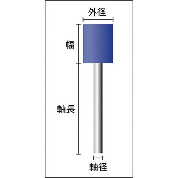 【メーカー在庫あり】 トラスコ中山(株) TRUSCO ナイロンミニフラップ ハード Φ10 ...
