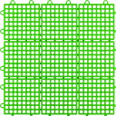 【メーカー在庫あり】 SQ301 ワタナベ工業(株) ワタナベ タイル システムスクエア 30×30cm グリーン SQ-301 HD店