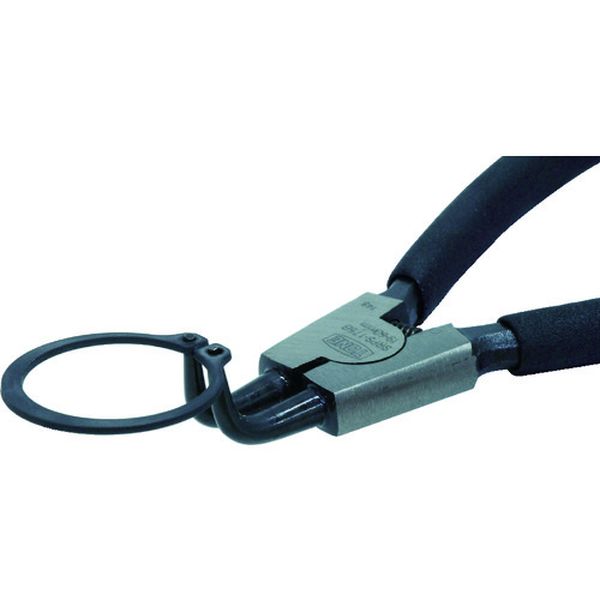 【メーカー在庫あり】 SRPS125B スナップリングプライヤ(ベントタイプ 軸用) 全長130mm リング使用範囲10〜25mm SRPS-125B HD店