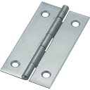 【メーカー在庫あり】 ST55038 トラスコ中山(株) TRUSCO ステンレス製薄口蝶番 全長38.0mm (10個入) ST-550-38 HD店