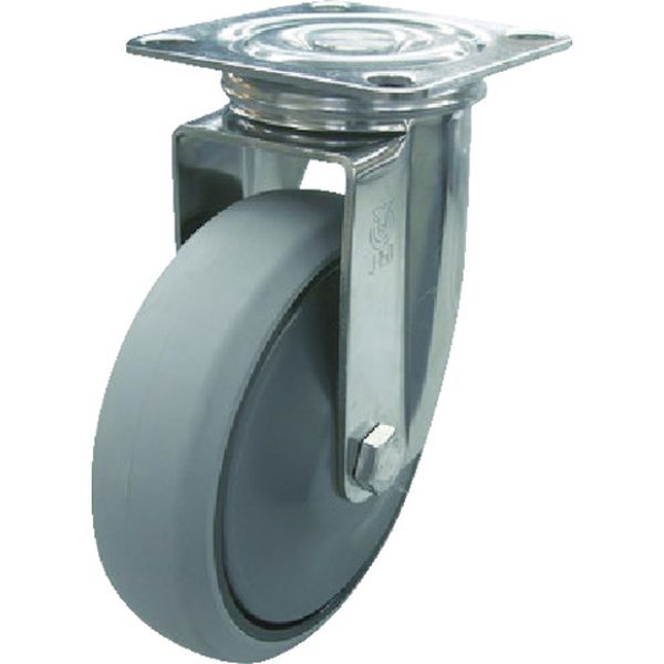 【メーカー在庫あり】 (株)ユーエイキャスター ユーエイ ステンレスキャスター自在車 200径ナイロンホイルウレタン車輪 SUS-GUJ-200 HD