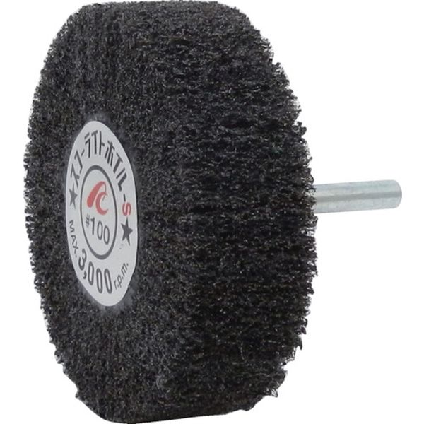 【メーカー在庫あり】 SW8025S100 スコーライトホイルS 軸径6mm #100 外径80×幅25×軸長40 5個入り SW8025-S-100 HD店