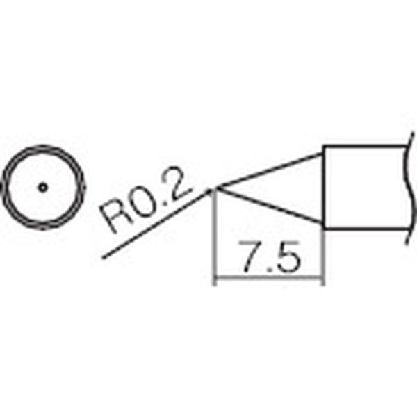 【メーカー在庫あり】 T12B 白光(株) 白光 こて先 B型 T12-B HD店