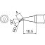 【メーカー在庫あり】 白光(株) 白光 こて先 0.2BR型 T18-BR02 HD