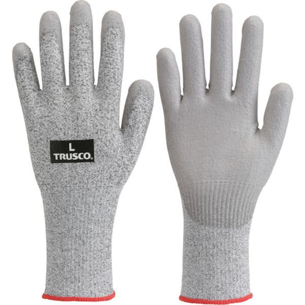 【メーカー在庫あり】 TCRG5PULL トラスコ中山(株) TRUSCO 耐切創ロング手袋 PU ＃...