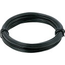 【メーカー在庫あり】 TCWS09BK トラスコ中山(株) TRUSCO カラー針金 小巻タイプ 黒 20番手 線径0.9mm×15m TCWS-09BK HD...