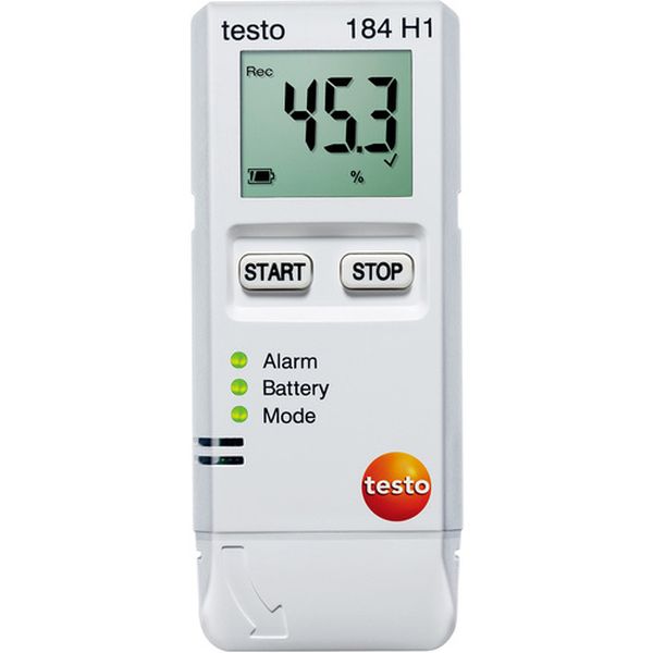 【メーカー在庫あり】 (株)テストー テストー 温湿度データロガー testo 184 H1 TESTO184H1 HD店