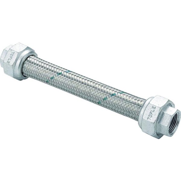 【メーカー在庫あり】 TF1815500SUS フレキシブルメタルホース ユニオン無溶接型フレキ 継手ステンレス..