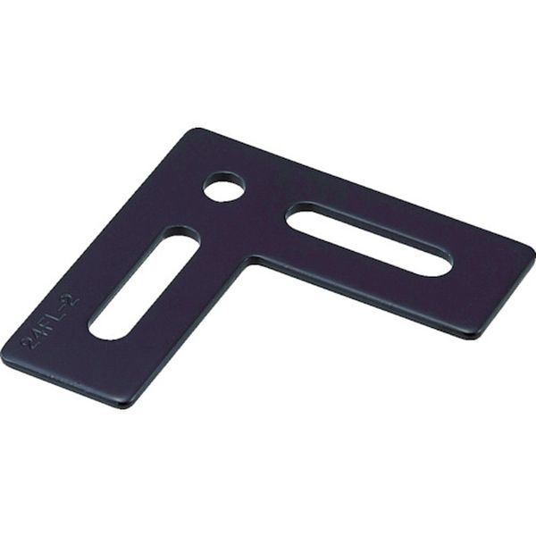 【メーカー在庫あり】 TK24FL2B トラスコ中山(株) TRUSCO ジョイント金具24型フラットクロ寸法65×65穴数3 TK24-FL2B HD店