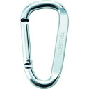 【メーカー在庫あり】 トラスコ中山(株) TRUSCO カラビナ 線径6mmX60mm D型 シルバー TKN660SV HD店