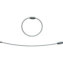 【メーカー在庫あり】 TKY300 (株)ニッサチェイン ニッサチェイン キーワイヤー 300mm (10本入) TKY-300 HD店