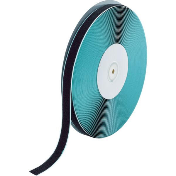 【メーカー在庫あり】 TMBN2025BK トラスコ中山(株) TRUSCO マジックテープ 糊付B側 20mm×25m 黒 TMBN-2025-BK HD店