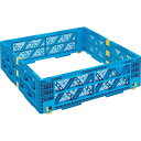 【メーカー在庫あり】 TMSCLM1111R トラスコ中山(株) TRUSCO TMSC型コンテナ用レイヤー メッシュ 1100X1100 赤 TMSC-LM1...