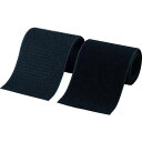 【メーカー在庫あり】 TMSH1001BK マジックテープ 縫製タイプ 100mmX1m 黒(1巻=1セット) TMSH-1001-BK HD店